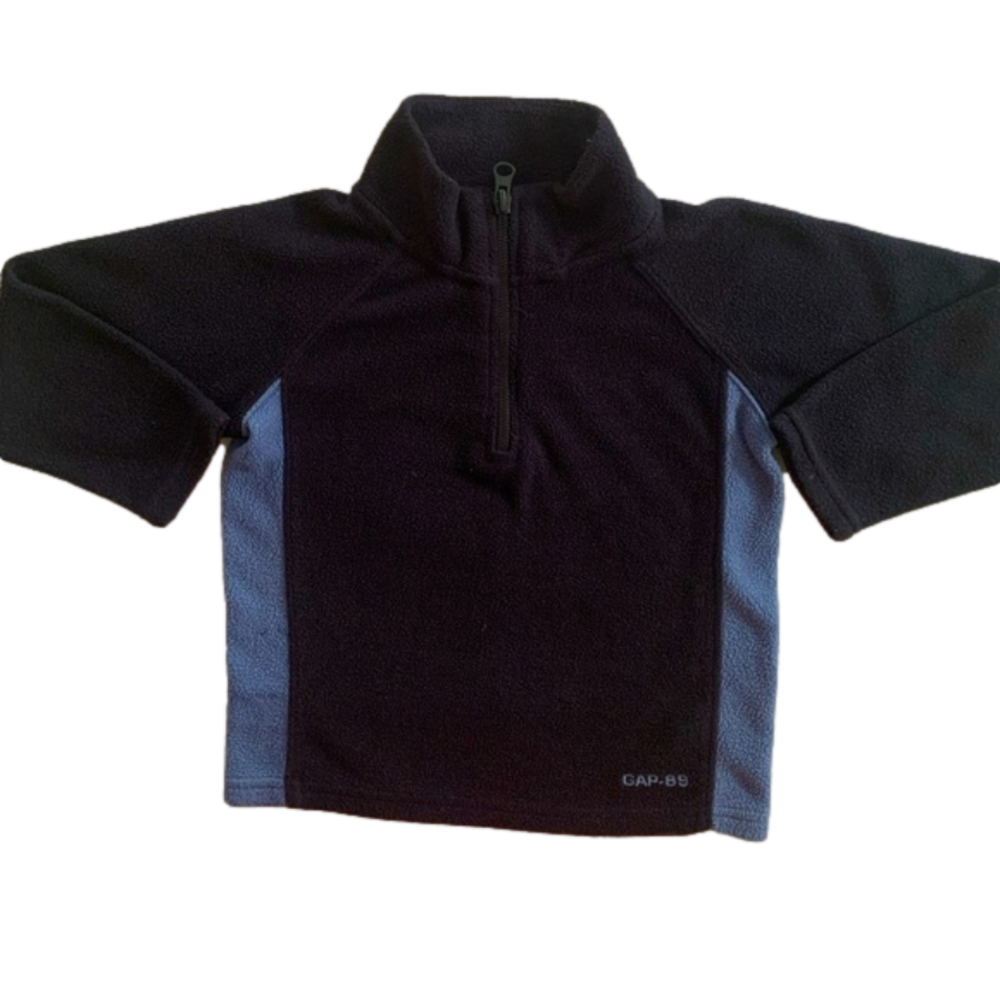 Baby Gap Blue Light Blue Fleece Pullover Long Sleeve Sweatshirt Toddler Sz 3yrs